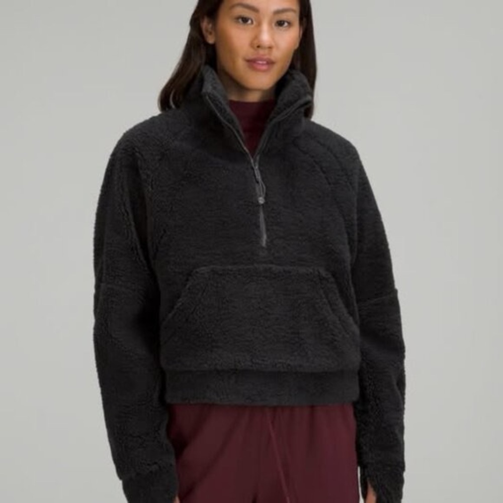 New Lululemon Scuba Oversized Crop Fleece